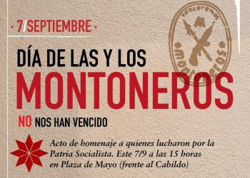 Argentina. 7 de septiembre, día de las y los montoneros