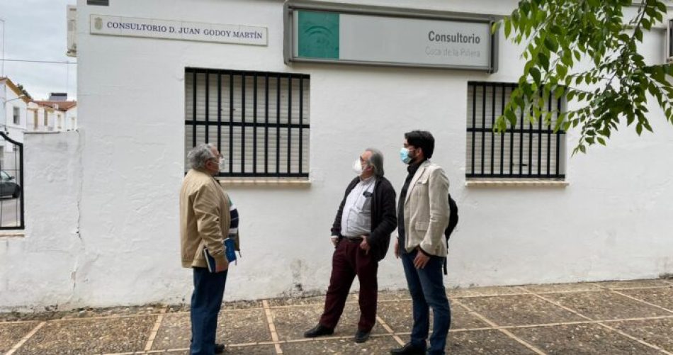 Ismael Sánchez demanda a la Junta la vuelta de los servicios a los Centros de Salud de Pañoleta, Carambolo y Coca de la Piñera de Camas, Sevilla