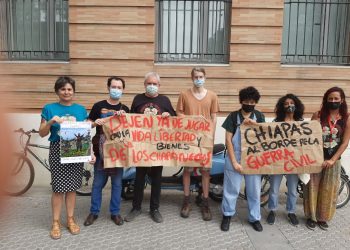 Movilizaciones en México y en Europa denuncian la violencia contra las zapatistas