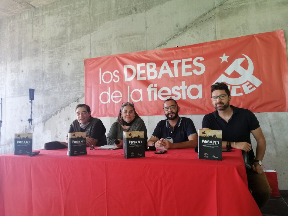 Presentación del Documental “La Fosa nº1”, de la Federación Estatal de Foros por la Memoria, en la Fiesta del PCE 2021