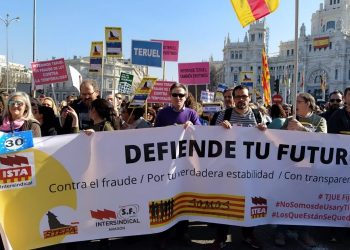 La Confederación Intersindical anima a la participación en la manifestación por la estabilidad del personal temporal e interino en fraude de ley