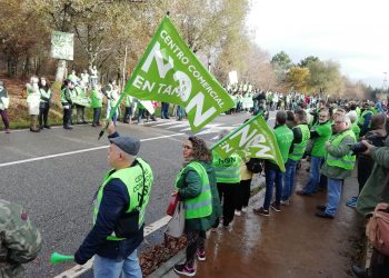 Mos recibirá a La Vuelta cunha multitudinaria protesta contra o macrocentro comercial de Tameiga