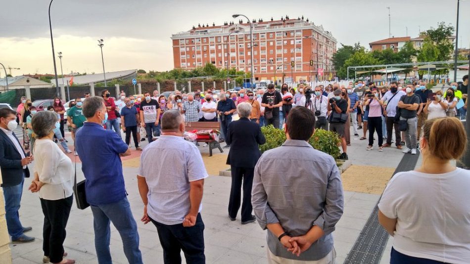 CCOO y el PCE homenajean en Getafe a Pedro Patiño en el 50 aniversario de su asesinato