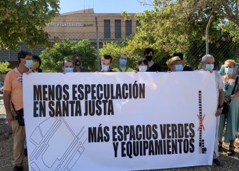 Colectivos sociales advierten del oscurantismo y de la falta de transparencia en el proceso de reforma del entorno de Santa Justa