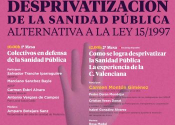 Unidas Podemos avanza hacia la desprivatización sanitaria iniciada por Aznar