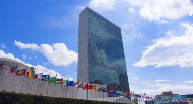 La Asamblea General de la ONU reunida tras el veto a la membresía de Palestina