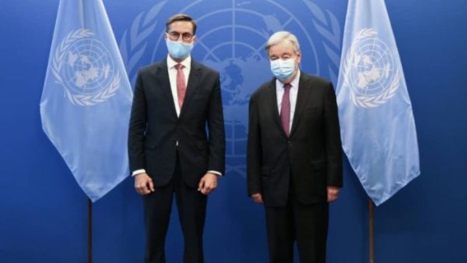 Canciller venezolano sostiene encuentro con secretario general de ONU