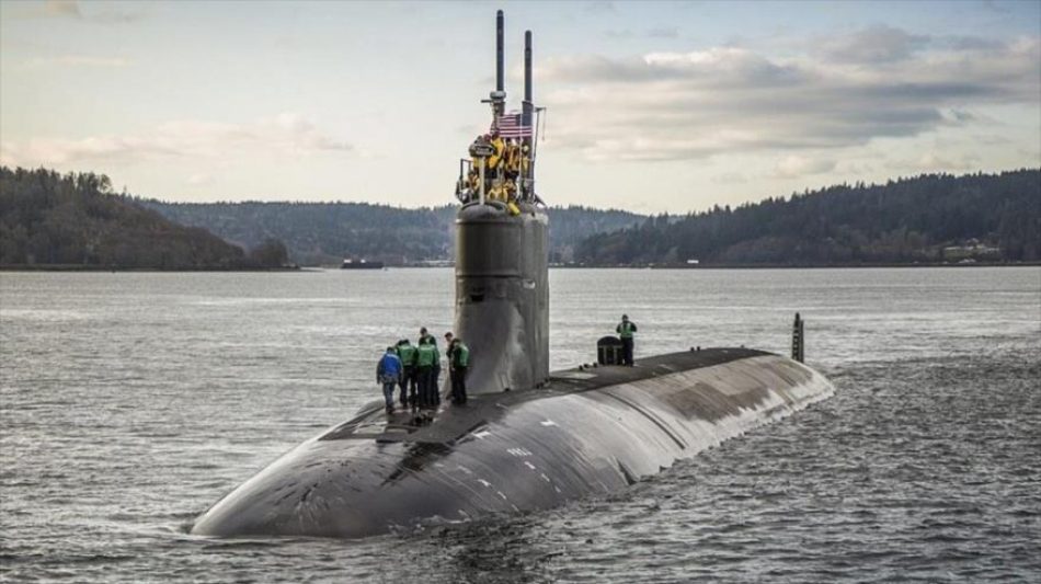 Submarino de EEUU choca en mar de China Meridional; hay 11 heridos