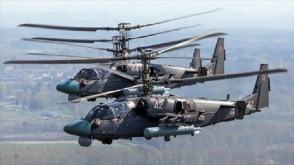 Helicópteros de Rusia y EEUU entran en combate en Siria