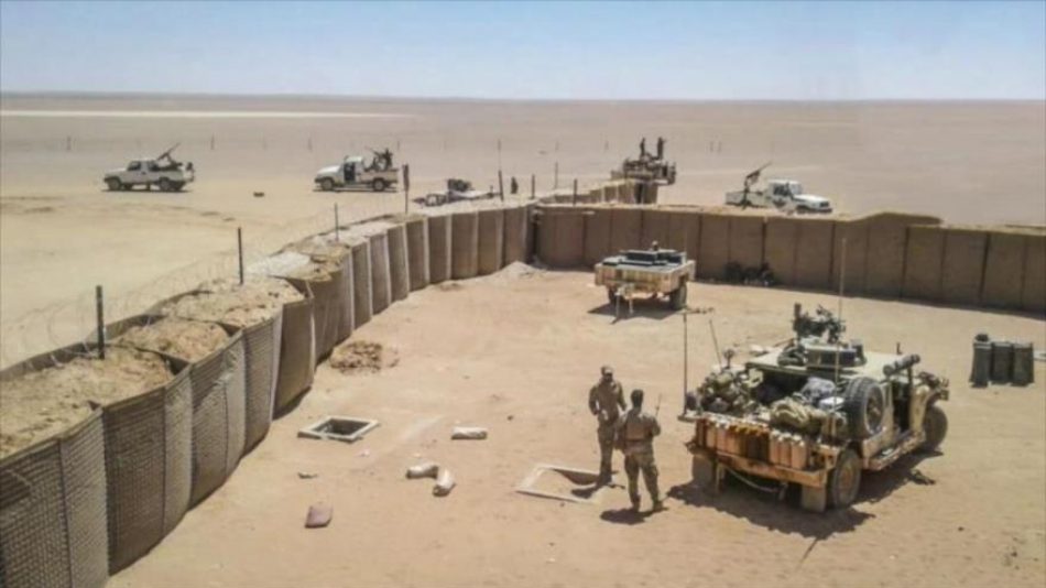 Dron lanza misiles contra tropas de EEUU en base Al-Tanf en Siria