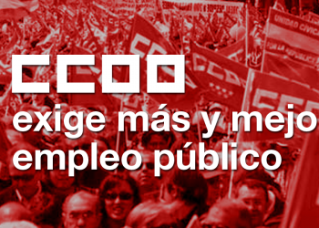 CCOO: «La temporalidad no deja de aumentar en el sector público»