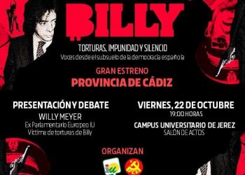 Jerez acogerá el estreno provincial de la película documental Billy, en el marco de la programación del centenario del PCE