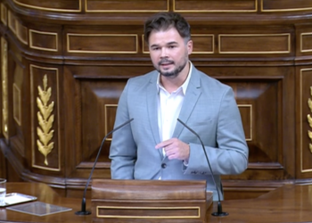 Gabriel Rufián, al Congrés: «No podem acceptar una llei de memòria sense memòria»