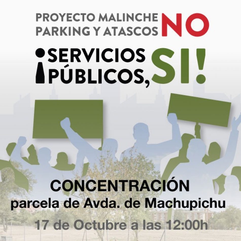 Hortaleza protesta este domingo contra la cesión de una parcela pública a Nacho Cano