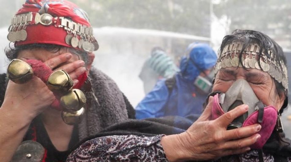 Una mujer muere a manos de los carabineros en una marcha indígena en Chile