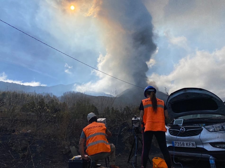 La isla de La Palma sufre un nuevo derrumbe en el flanco norte de la Cumbre Vieja