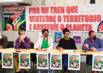 Manifesto por un tren público social e sostenible. Concentracións venres 22