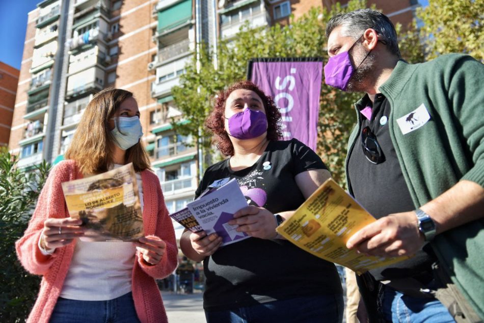 Ione Belarra busca impulsar la actividad de Podemos en las calles para «reinvidicar los avances en luz y vivienda»