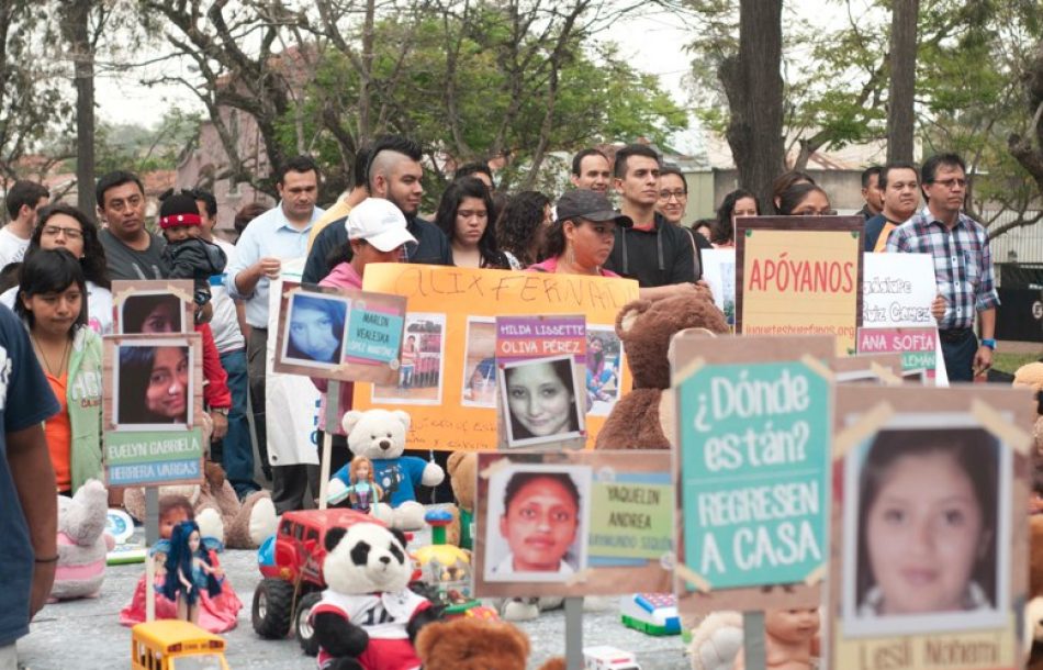 Siguen sin hallarse 1500 niños desaparecidos este año en Guatemala