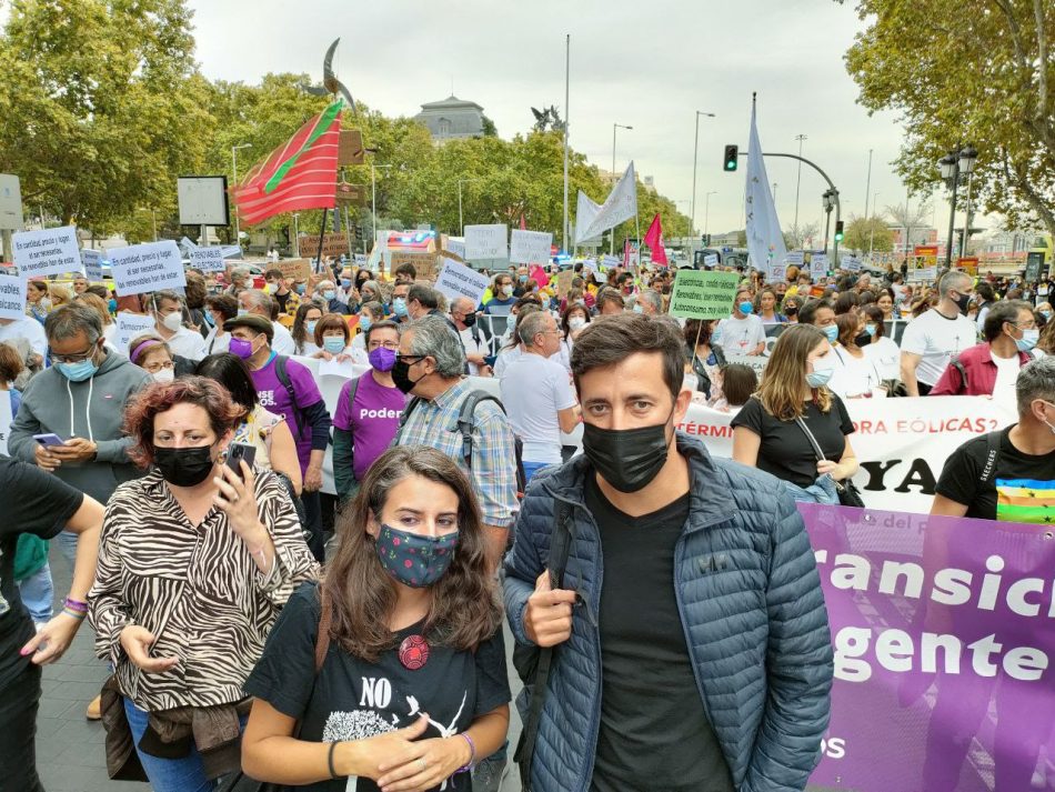 Unidas Podemos defiende el despliegue ‘distribuido’ de las renovables para garantizar la conservación de la biodiversidad