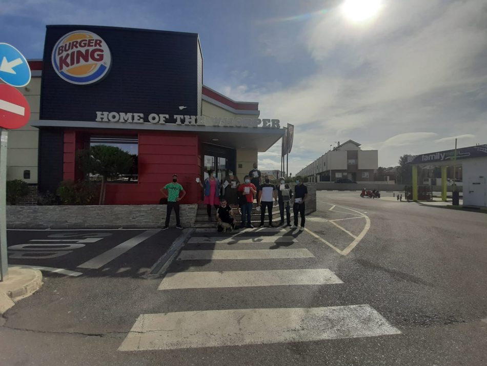 Sindicato 25 de Marzo: «¡Alto a los abusos laborales en Burger King!»