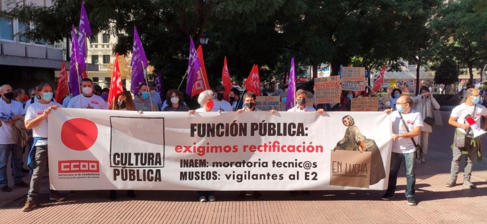 CCOO anuncia huelga en los teatros estatales a partir del 21 de octubre y exige soluciones inmediatas para la cultura pública