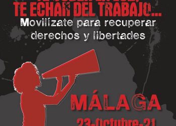 «Por lo Público y por lo común»: manifestación en Málaga el 23 de Octubre