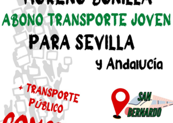 Concentración por el transporte público en San Bernando (Sevilla): 27 de octubre