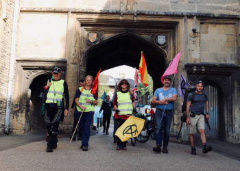 La Marcha a Glasgow por el Clima alcanza su ecuador