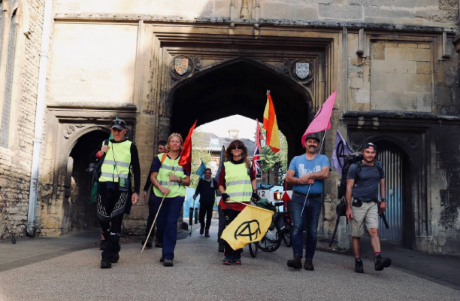 La Marcha a Glasgow por el Clima alcanza su ecuador