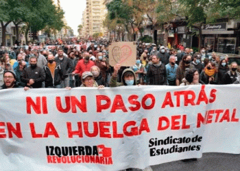 El delegado del Gobierno de Cádiz intenta sabotear la huelga de estudiantes en apoyo de los trabajadores del metal diciendo a los IES que es ilegal