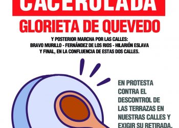 Las asociaciones vecinales impulsan tres nuevas protestas callejeras contra el descontrol de las terrazas en Madrid