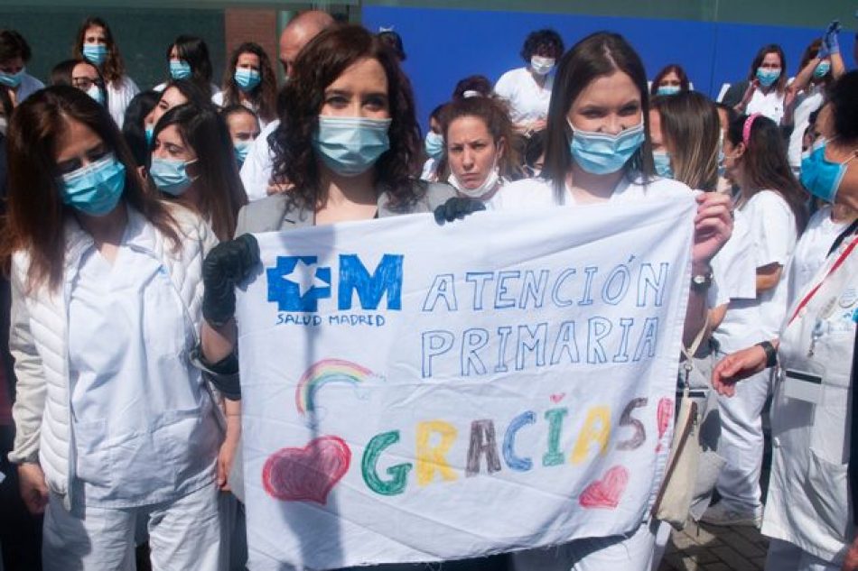 La Comunidad de Madrid, la que menos presupuesta en Sanidad, «casi 800 millones menos que antes de la pandemia»