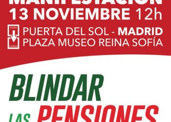 150 personalidades apoyan el manifiesto ‘13N – Blindar Las Pensiones en la Constitución’