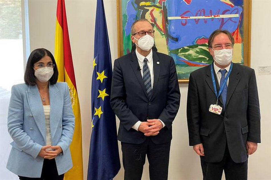La OMS pone a España como ejemplo por la gestión de la pandemia y la vacunación para el resto del mundo