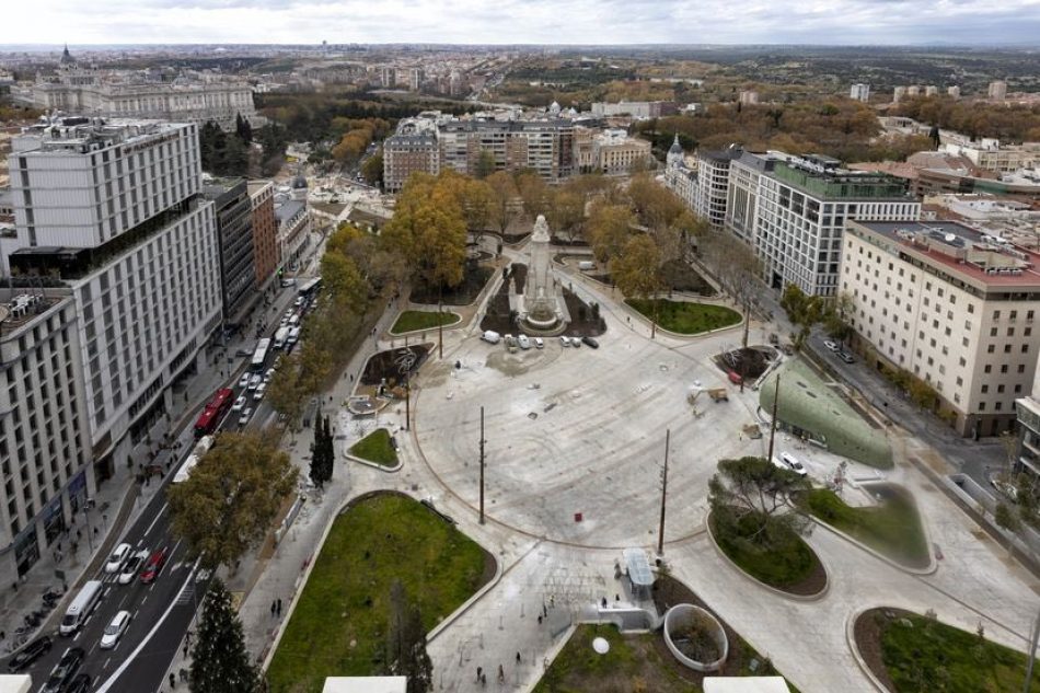 Rechazan el resultado del proyecto de remodelación de la Plaza de España en Madrid