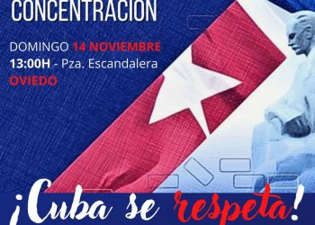 Concentraciones contra el «golpe suave» en Cuba en varias ciudades del Estado español