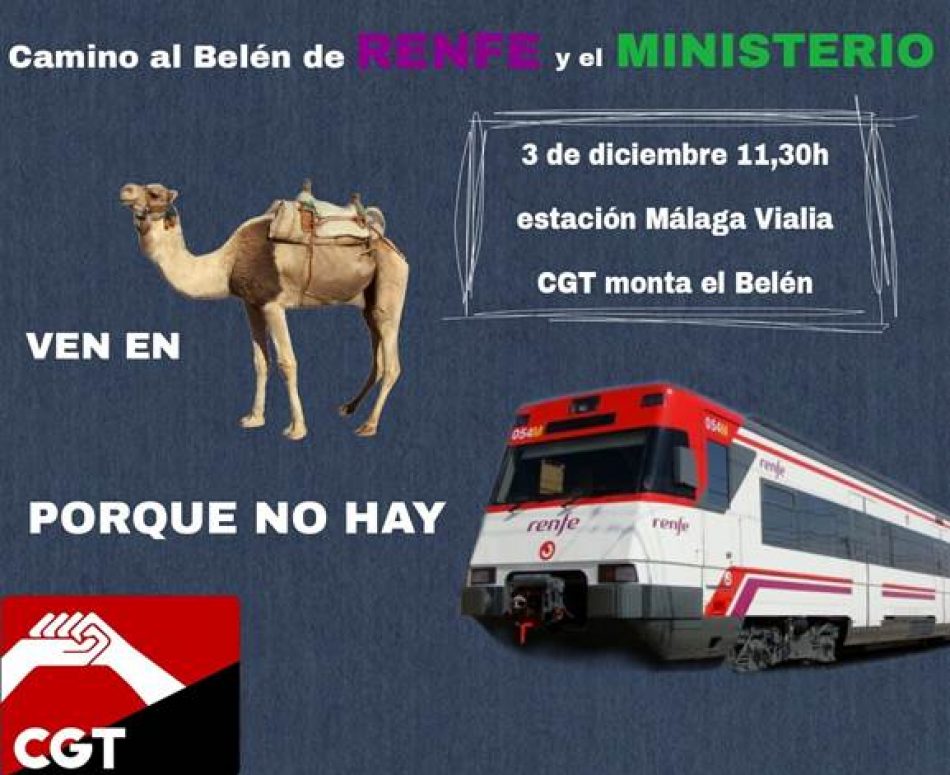 «El camino que lleva al Belén de RENFE entra en su recta final»