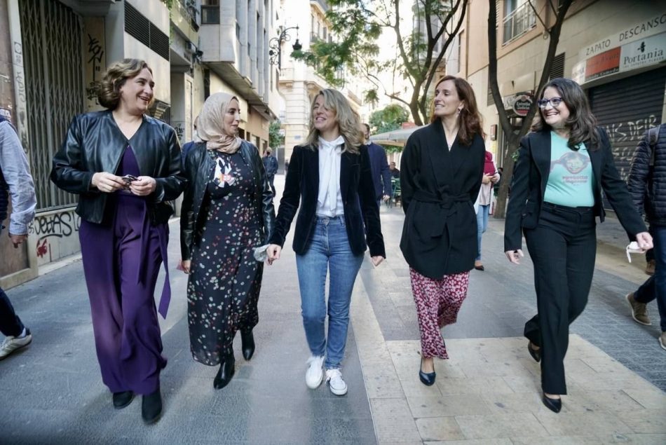 Yolanda Díaz, Ada Colau, Mónica García y Fátima Hamed protagonizan el acto Otras Políticas con el objetivo marcado de «abrir un nuevo ciclo»