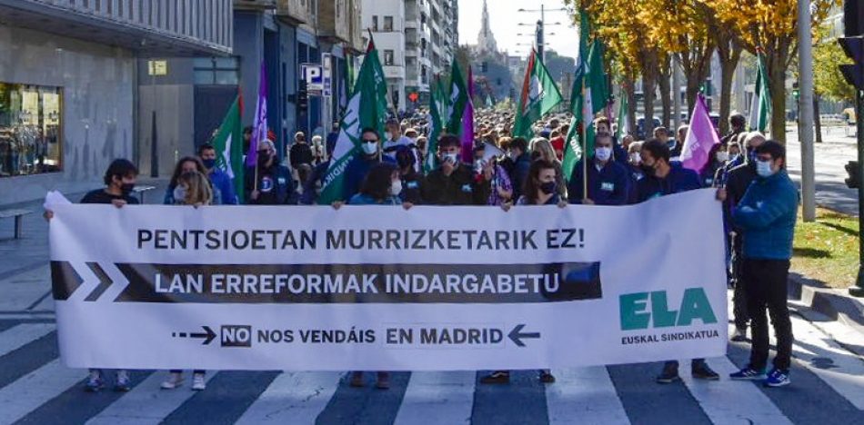 Sindicato ELA: «La patronal ha impuesto su veto a Gobierno, CCOO y UGT para seguir con los despidos masivos y los convenios estatales de miseria»