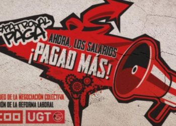 CCOO y UGT convocan movilizaciones para reivindicar la subida de los salarios