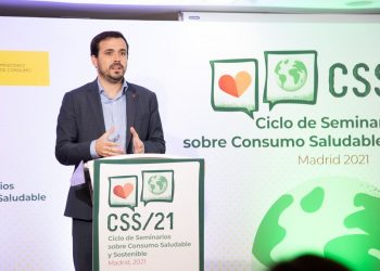 Alberto Garzón: “Hay comportamientos sexistas en publicidad que tienen que ser erradicados”