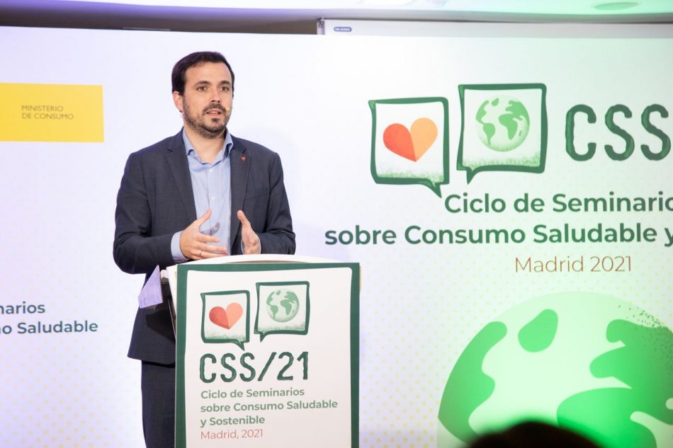 Alberto Garzón: “Hay comportamientos sexistas en publicidad que tienen que ser erradicados”