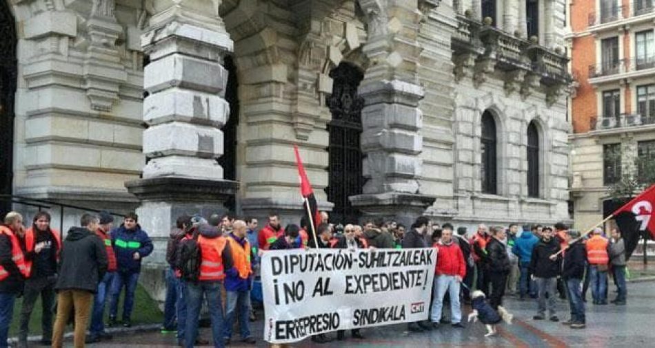 El Supremo ratifica la condena a la Diputación Foral de Bizkaia por vulnerar la libertad sindical