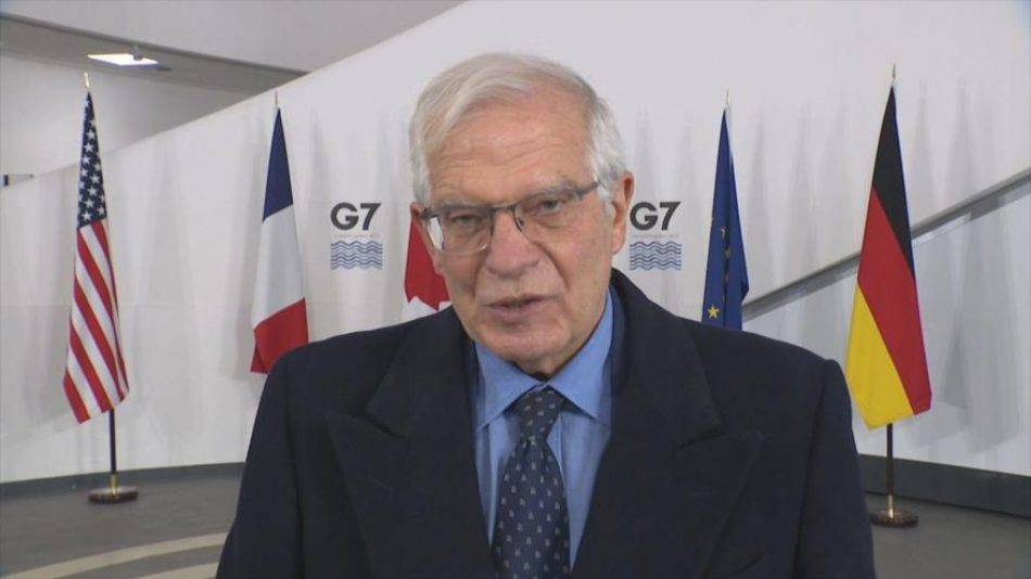 Josep Borrell pliega a la UE a la estrategia de Estados Unidos y amenaza a Rusia