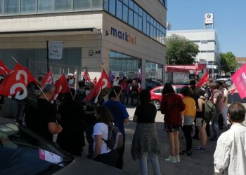 Represión sindical en Marktel: despiden al secretario general de CGT por defender los derechos de la plantilla