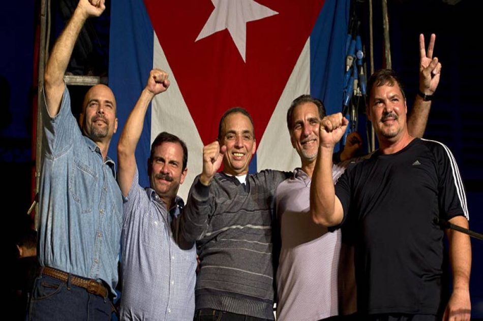 Cinco Héroes de la República de Cuba desde hace 20 años