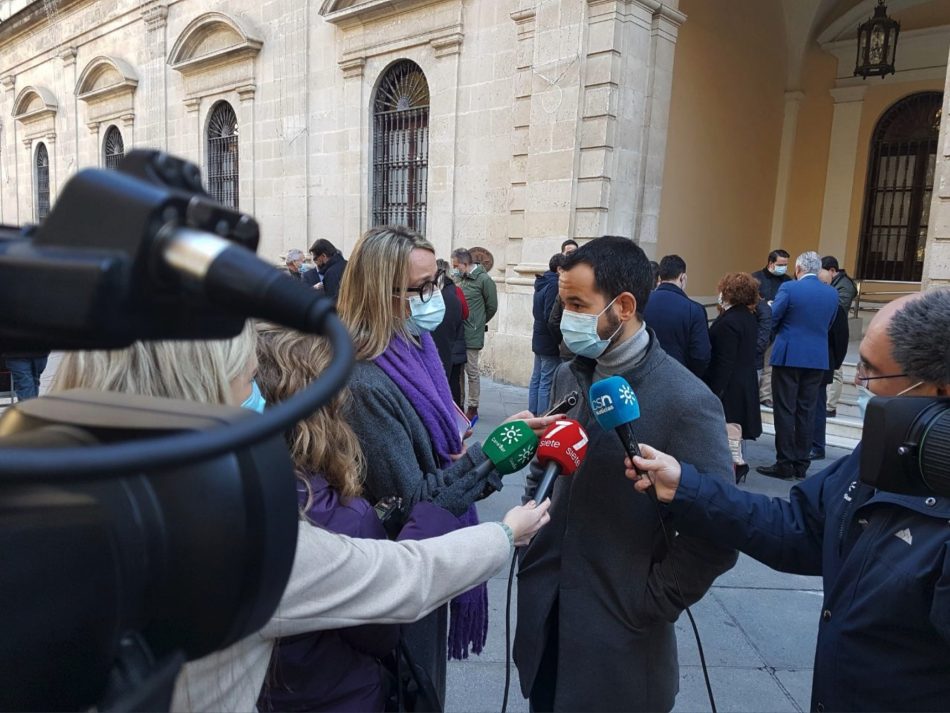 IU Sevilla exige un giro en los presupuestos municipales en defensa de lo público y de los barrios olvidados