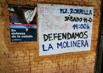 El Centro Social Okupado «La Molinera» convoca manifestación «En defensa de lo común»