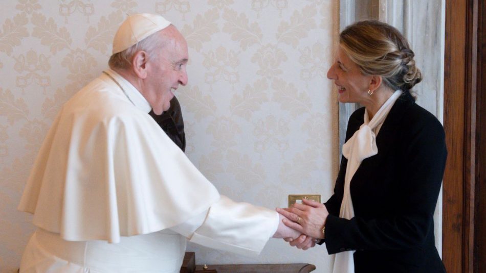 Europa Laica denuncia el «fraude y veleidad mediática» de la visita de la Vicepresidenta del Gobierno al Vaticano